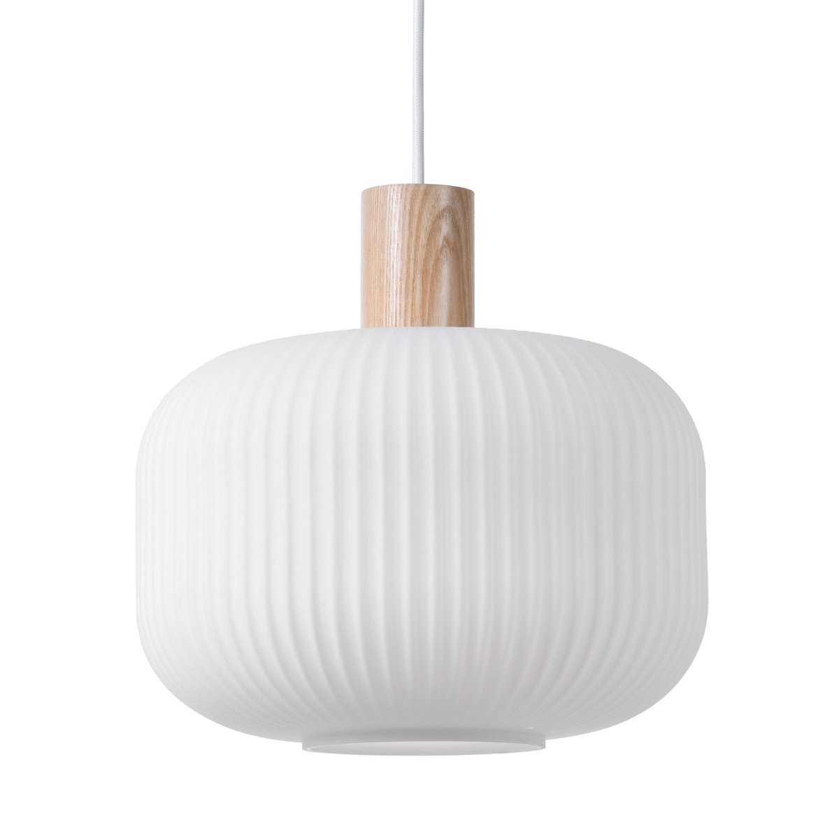 Scandi Living Fair taklampa 30 cm Frostat glas-ask | Skandinavisk Design | Taklampor & Pendlar | Beige