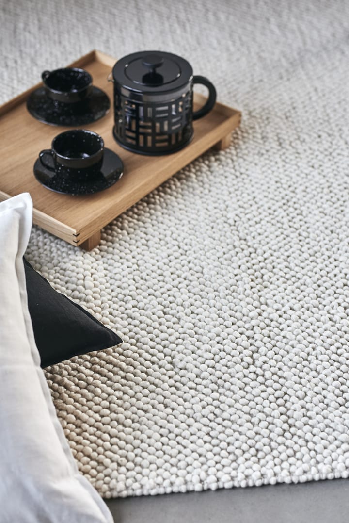Flock ullmatta naturvit, 170x240 cm Scandi Living