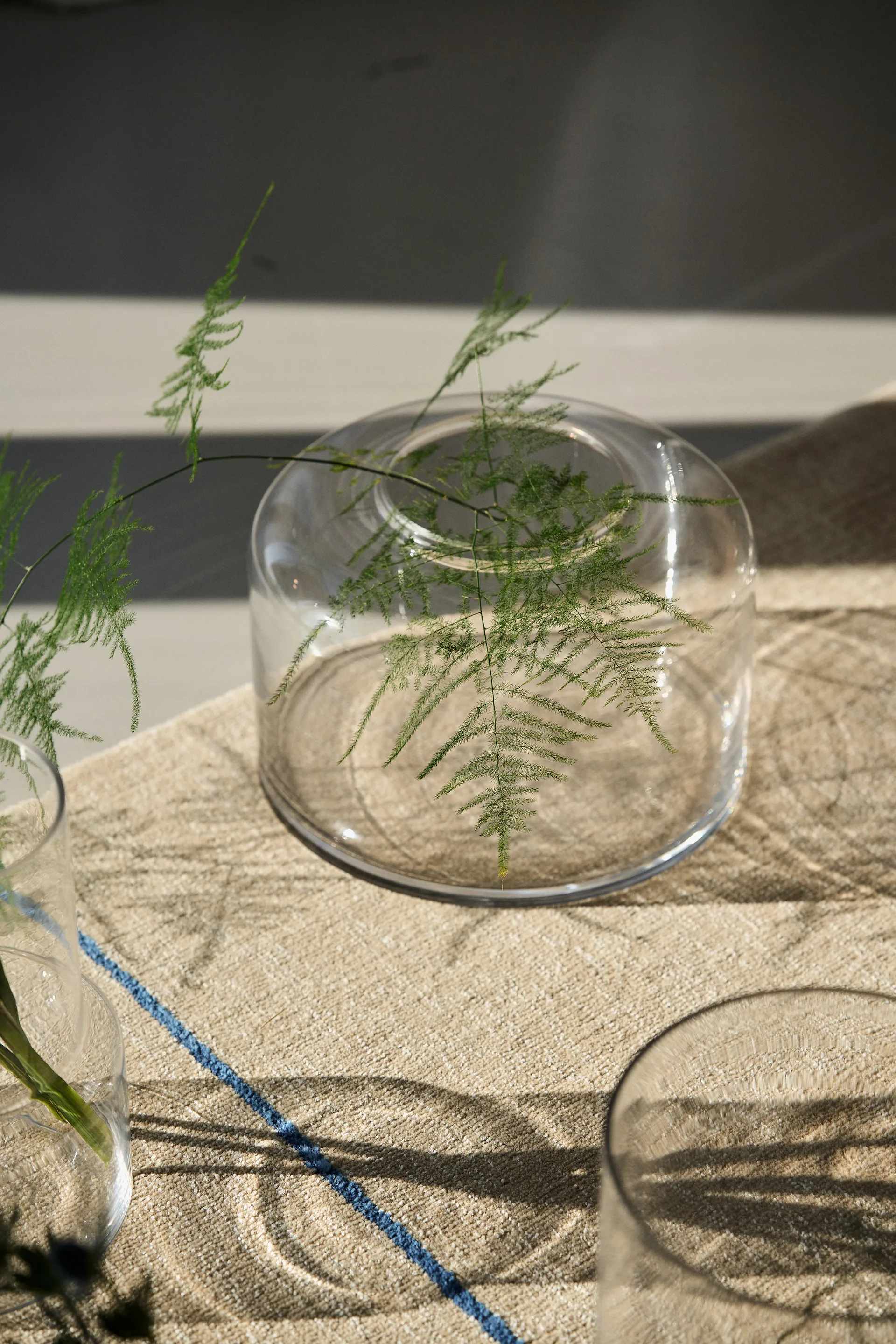 Flourish vas Ø30x20 cm, Klar Scandi Living