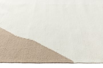 Flow kelimmatta vit-beige - 200x300 cm - Scandi Living