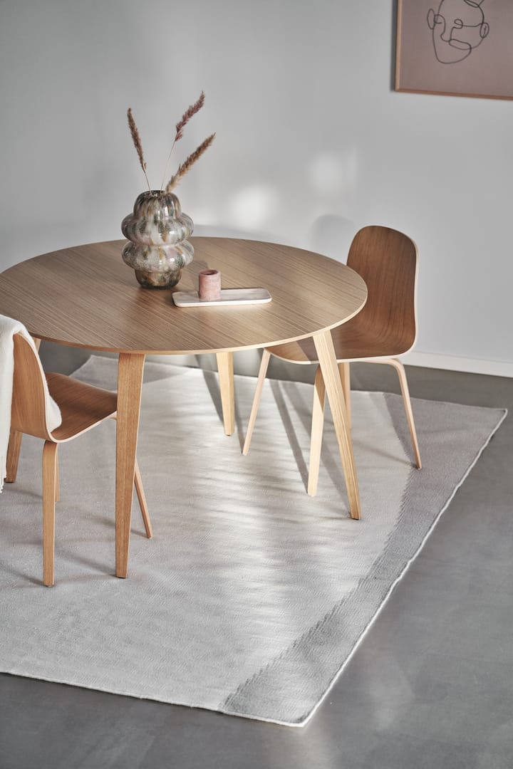 Flow kelimmatta vit-grå, 170x240 cm Scandi Living