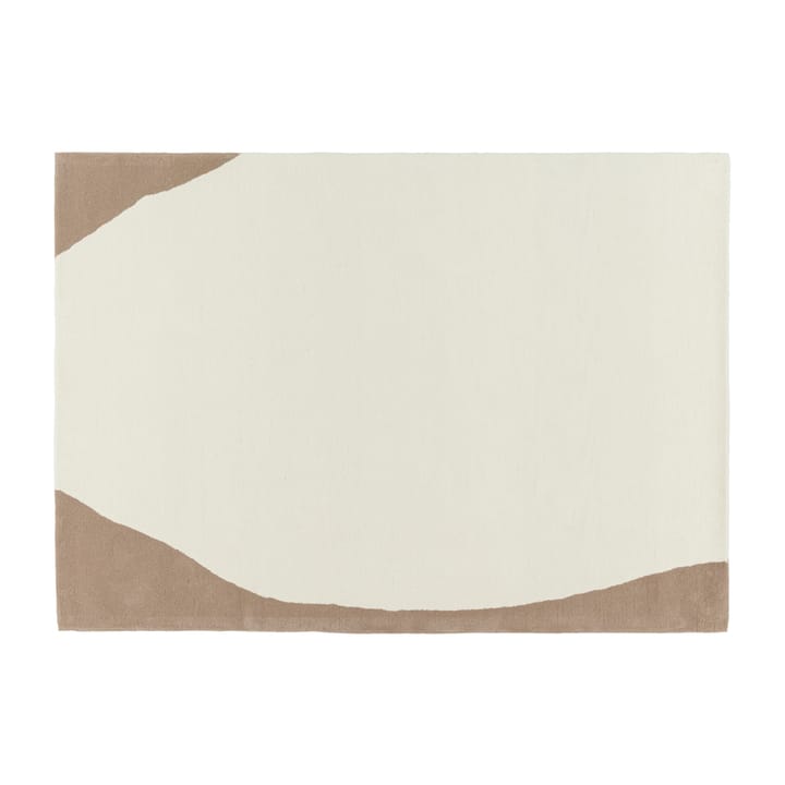 Flow ullmatta vit-beige - 170x240 cm - Scandi Living