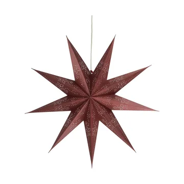 Folk adventsstjärna - Burgundy, Ø45 cm - Scandi Living