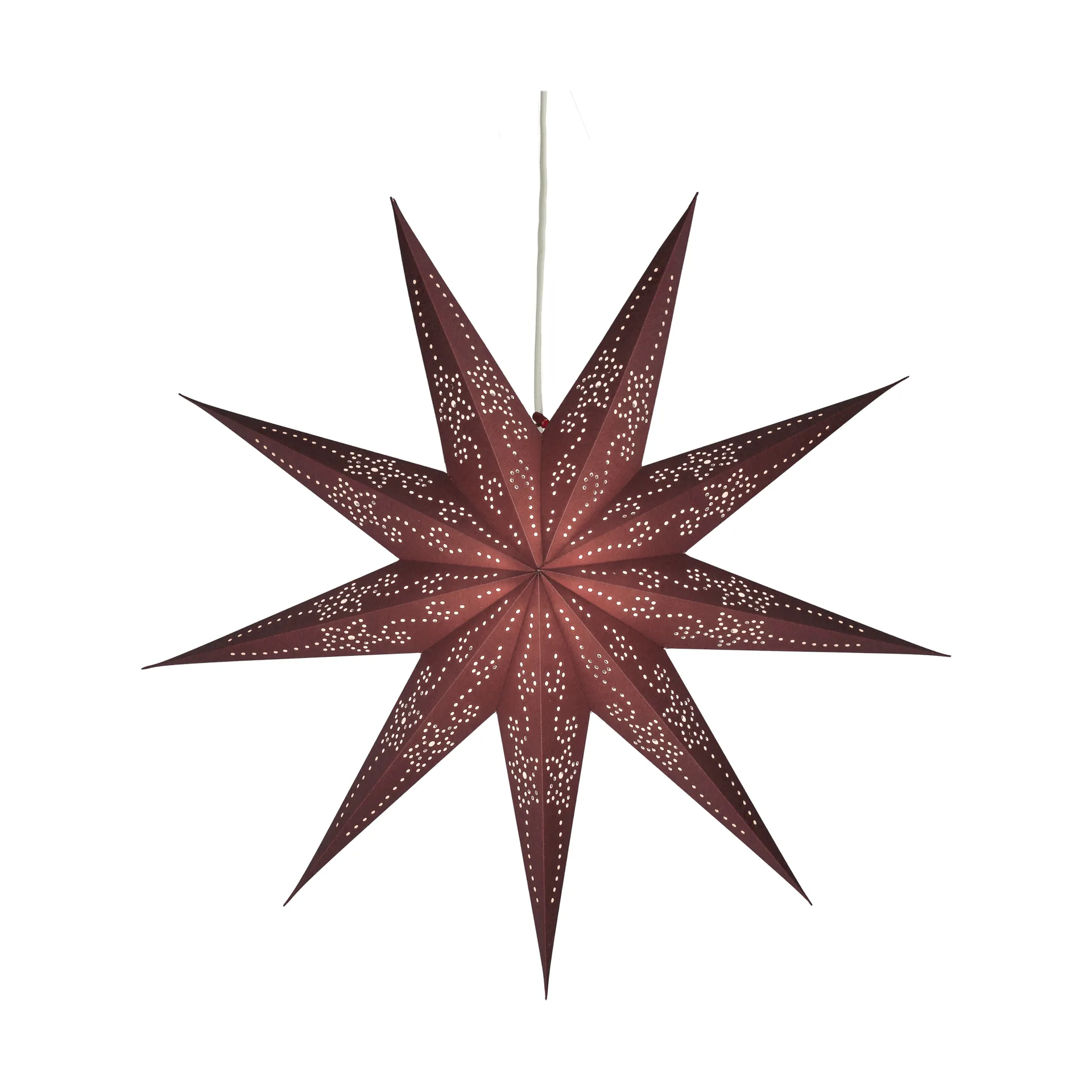 Folk adventsstjärna, Burgundy, Ø45 cm Scandi Living
