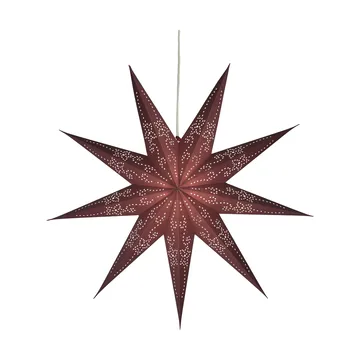 Folk adventsstjärna - Burgundy, Ø45 cm - Scandi Living