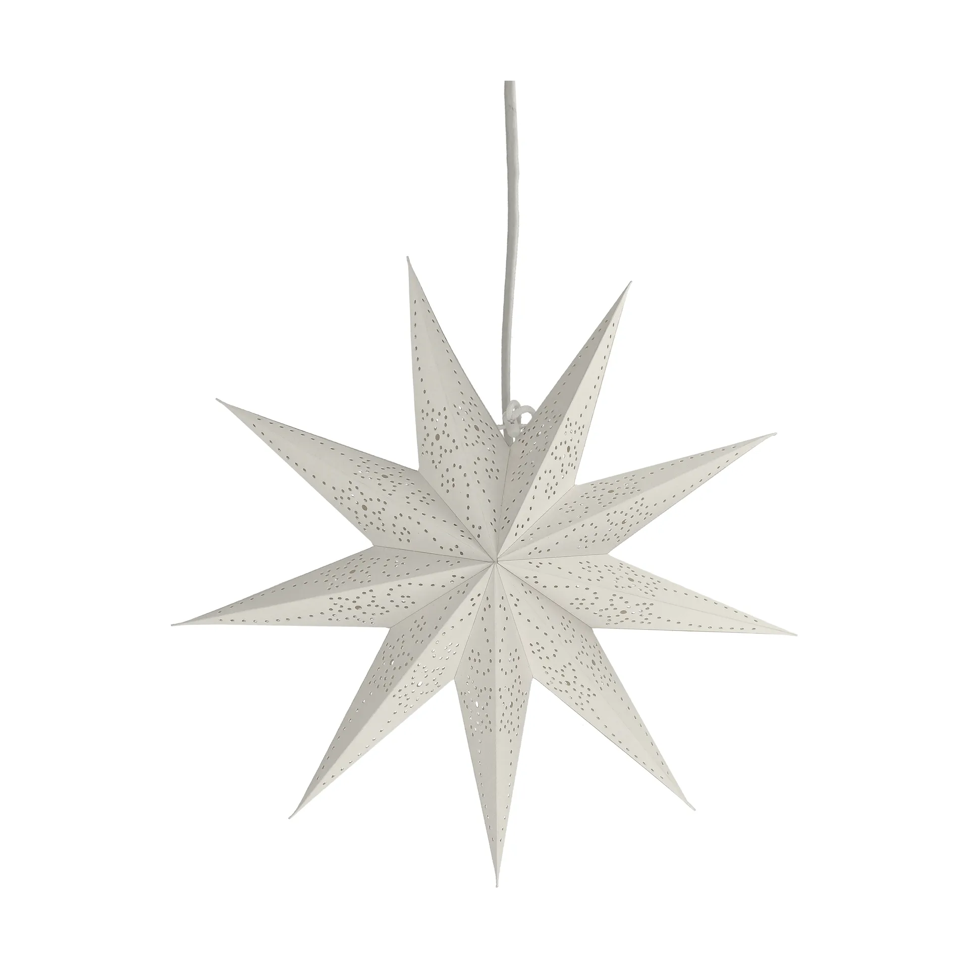 Folk adventsstjärna, Vit, Ø45 cm Scandi Living