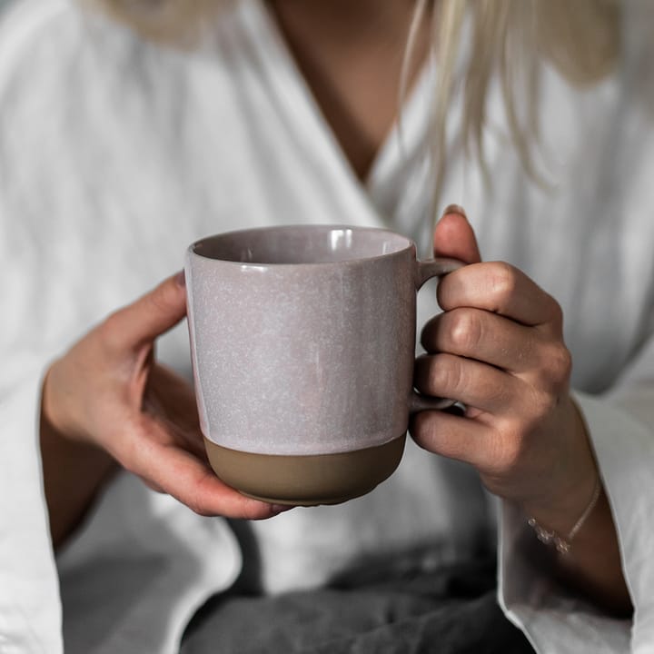 Fossil mugg 35 cl, Rosa Scandi Living