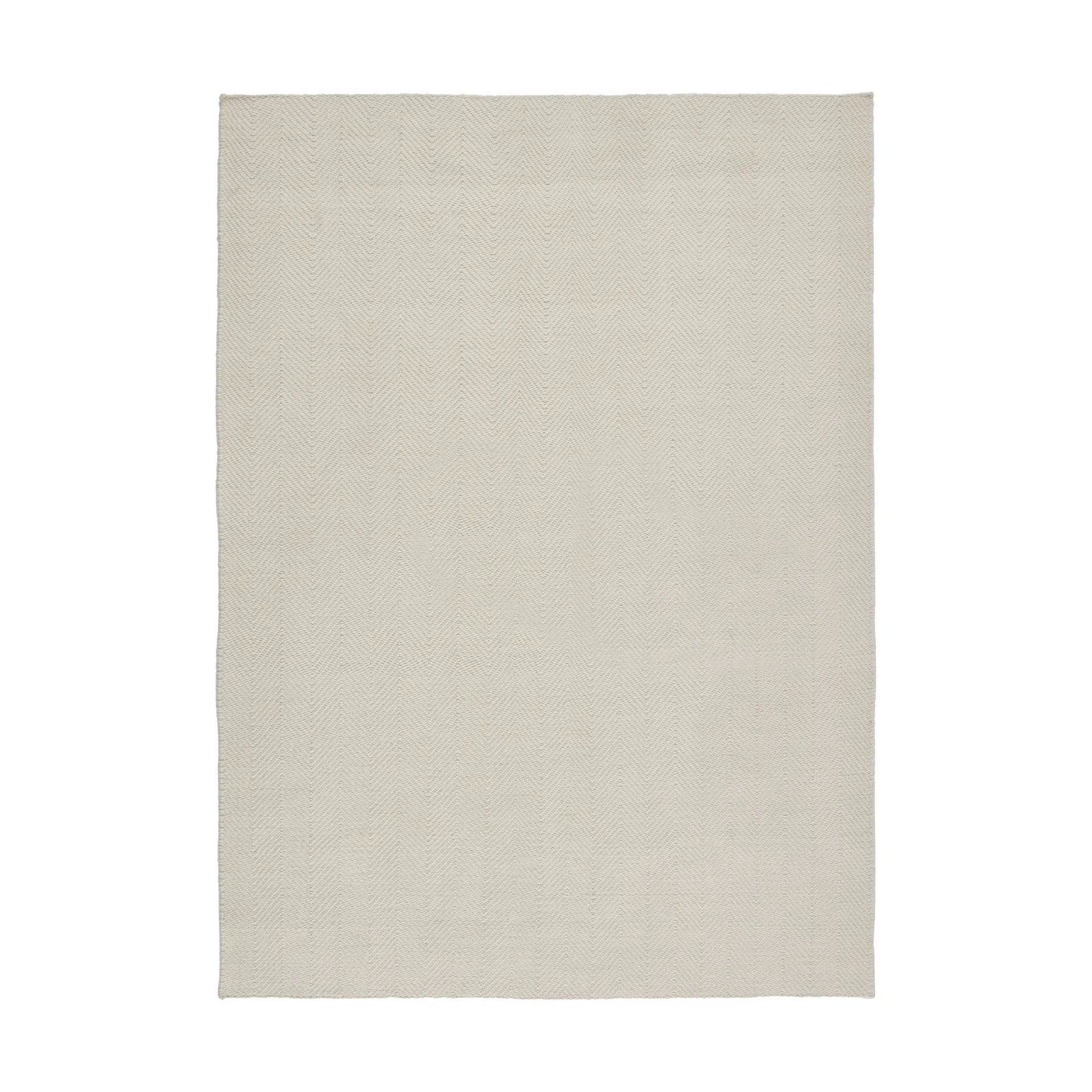 Furrow ullmatta naturvit, 170x240 cm Scandi Living