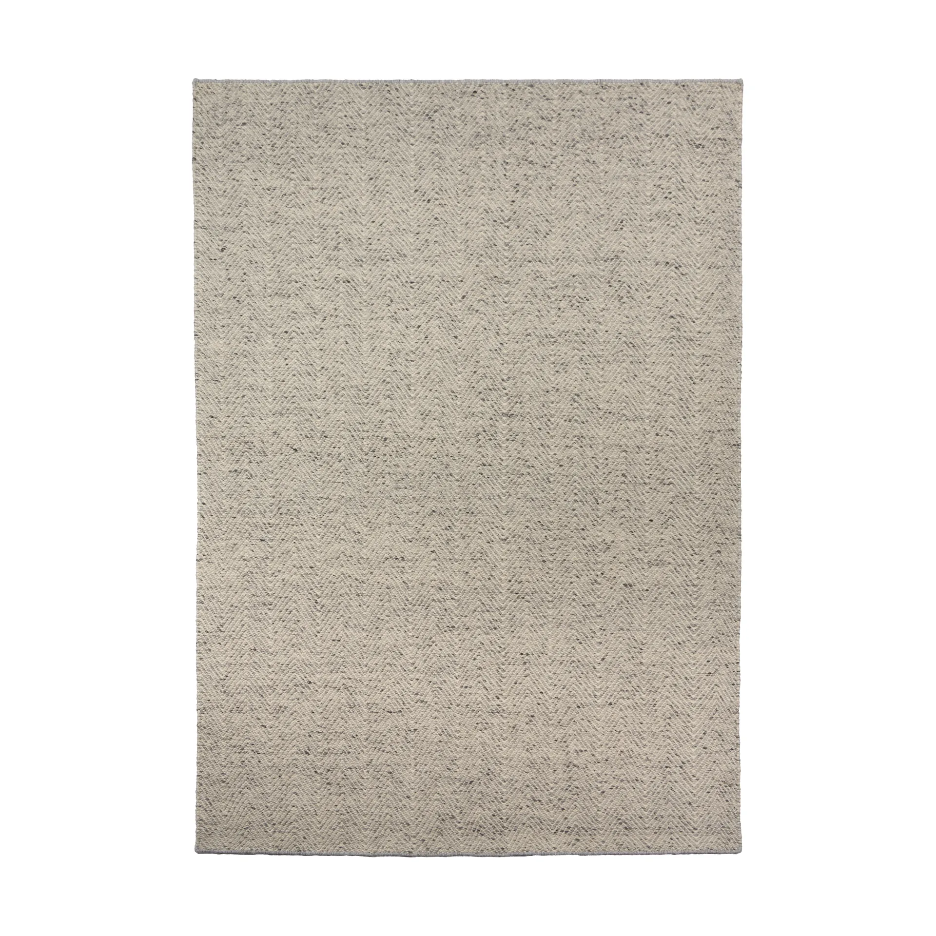 Furrow ullmatta naturvit/grå, 170x240 cm Scandi Living