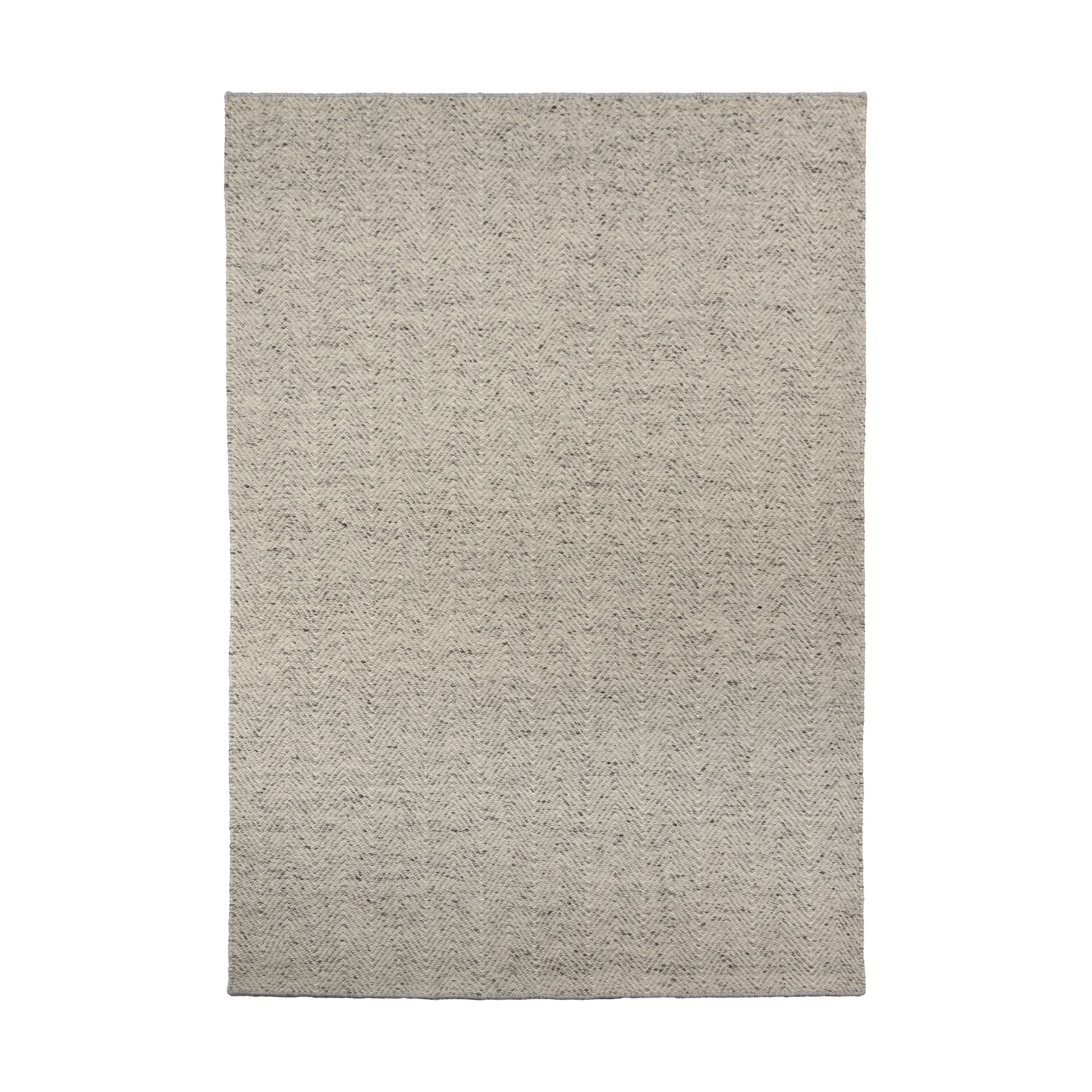 Furrow ullmatta naturvit/grå, 200x300 cm Scandi Living