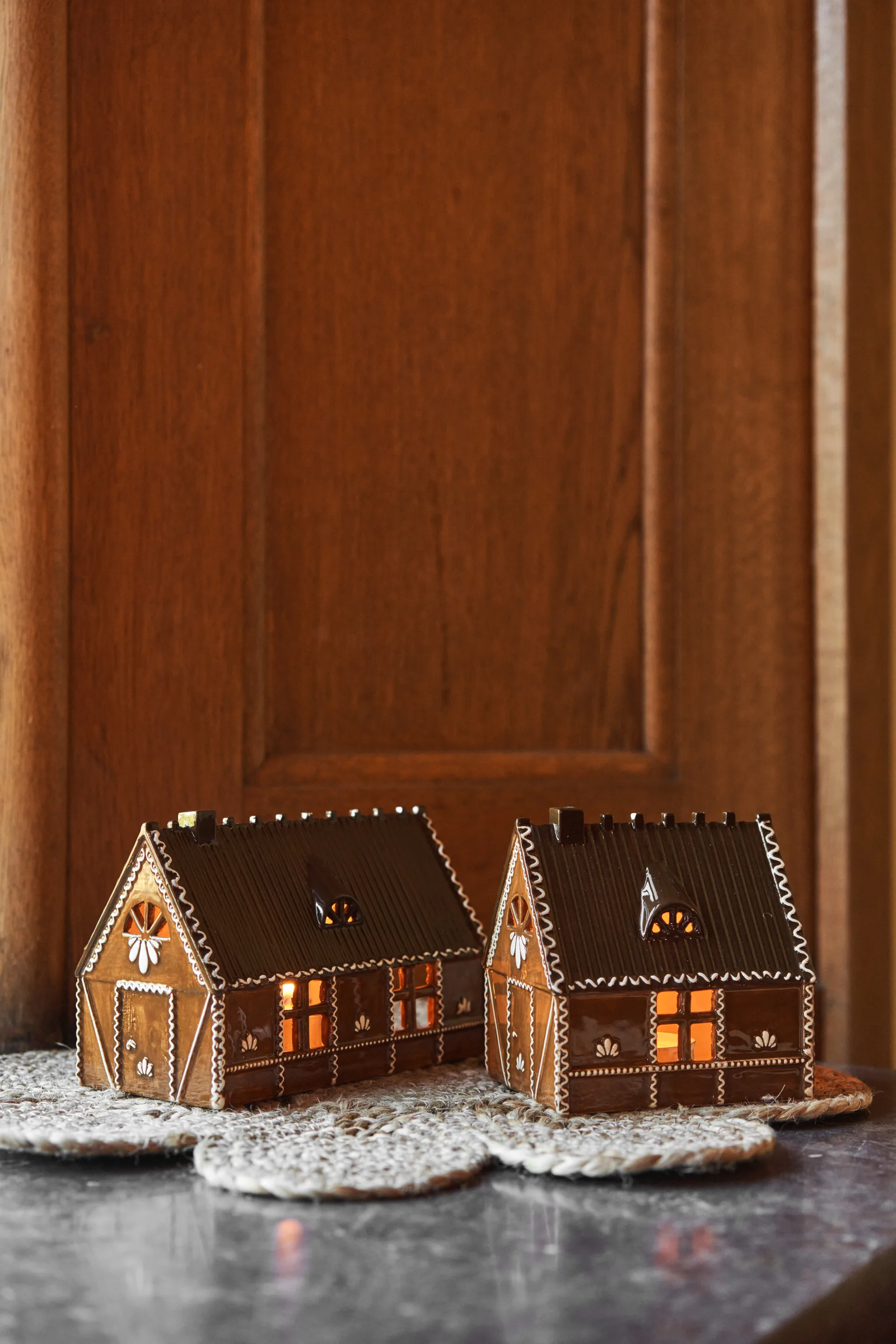 Ginger bread ljushus, 12 cm Scandi Living