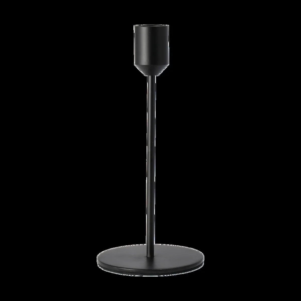 Scandi Living Glare ljusstake 18 cm Svart