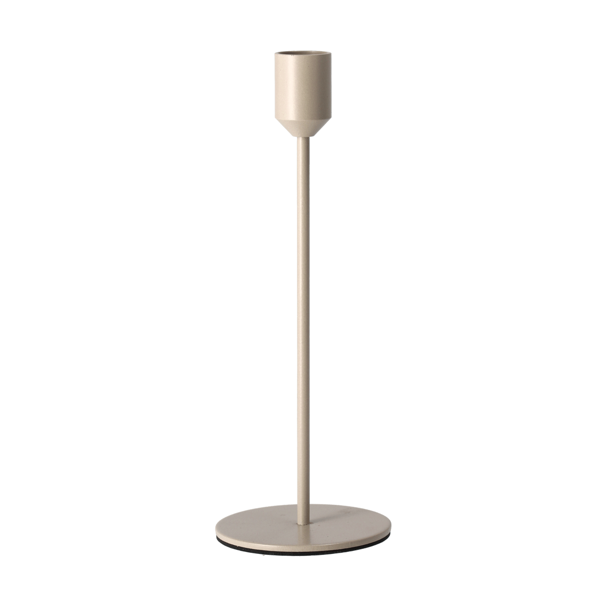 Scandi Living Glare ljusstake 22 cm Greige | Skandinavisk Design | Ljusstakar | Grå