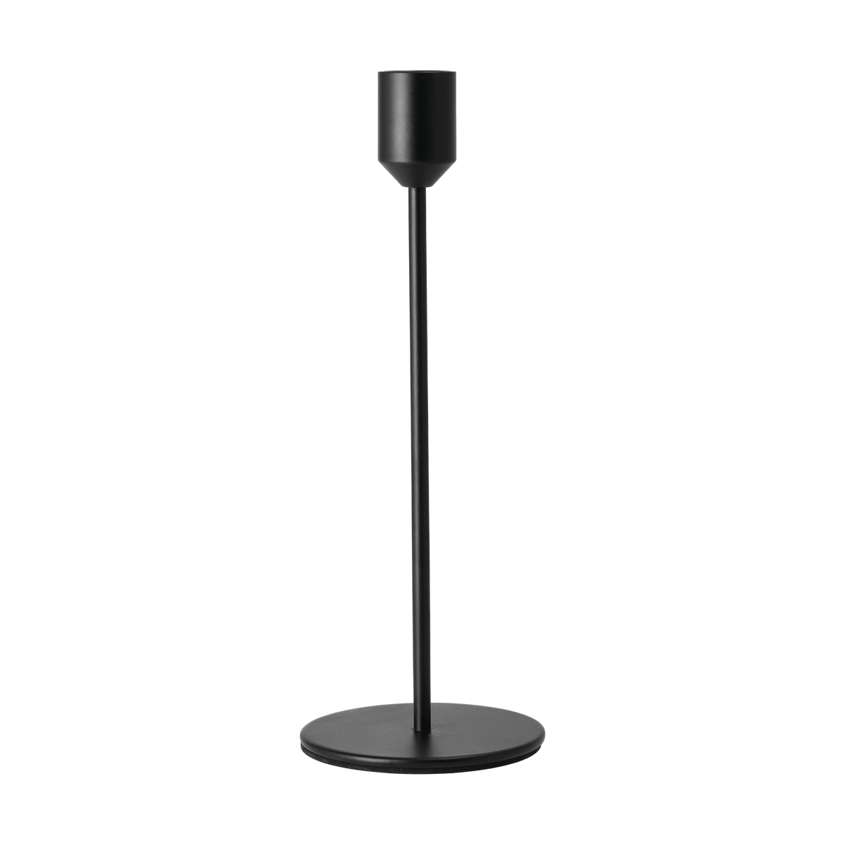 Scandi Living Glare ljusstake 22 cm Svart | Skandinavisk Design | Ljusstakar | Svart