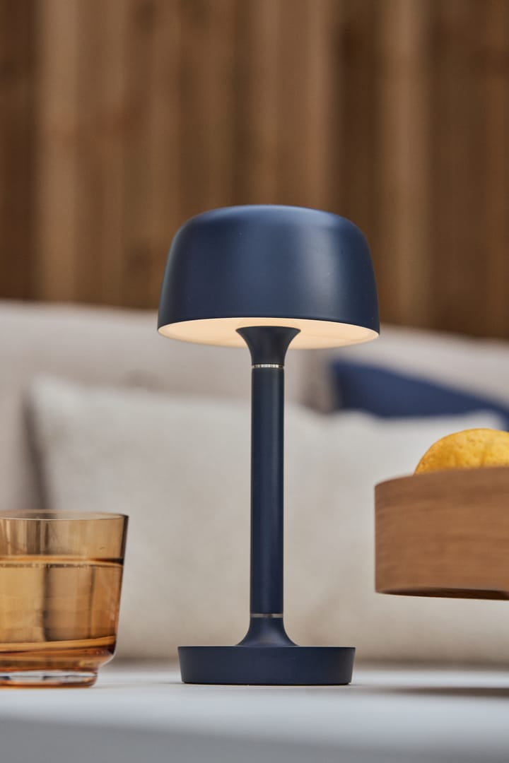 Halo portabel bordslampa 25,5 cm - Blue - Scandi Living