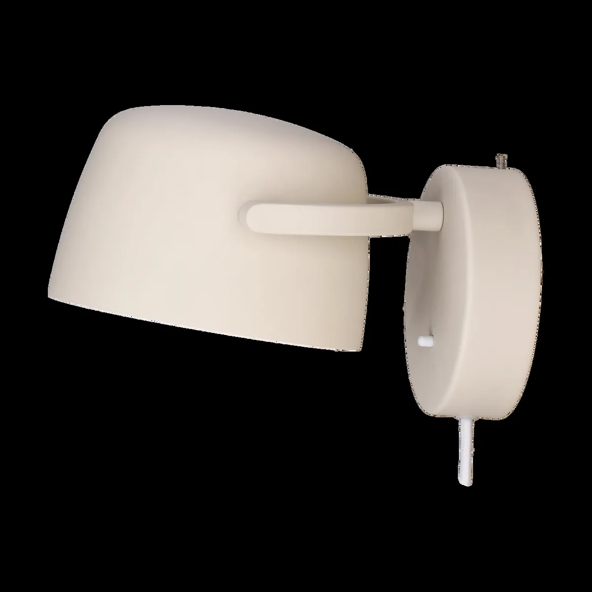 Scandi Living Halo vägglampa Ø16 cm Beige