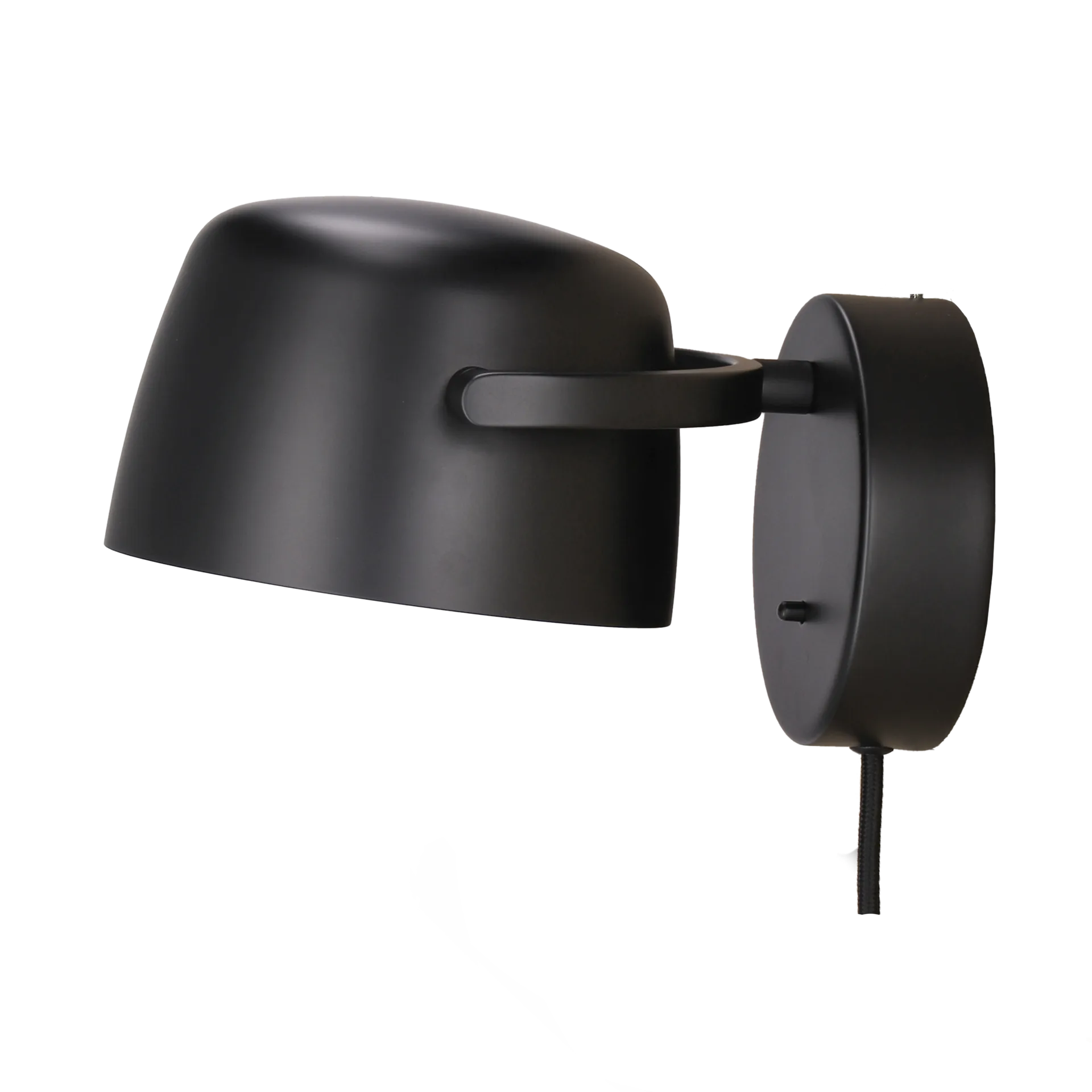 Halo vägglampa Ø16 cm, Black Scandi Living