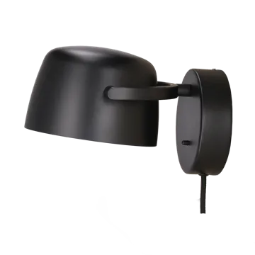 Halo vägglampa Ø16 cm - Black - Scandi Living