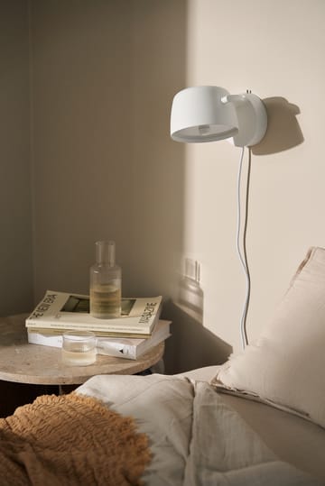 Halo vägglampa Ø16 cm - White - Scandi Living