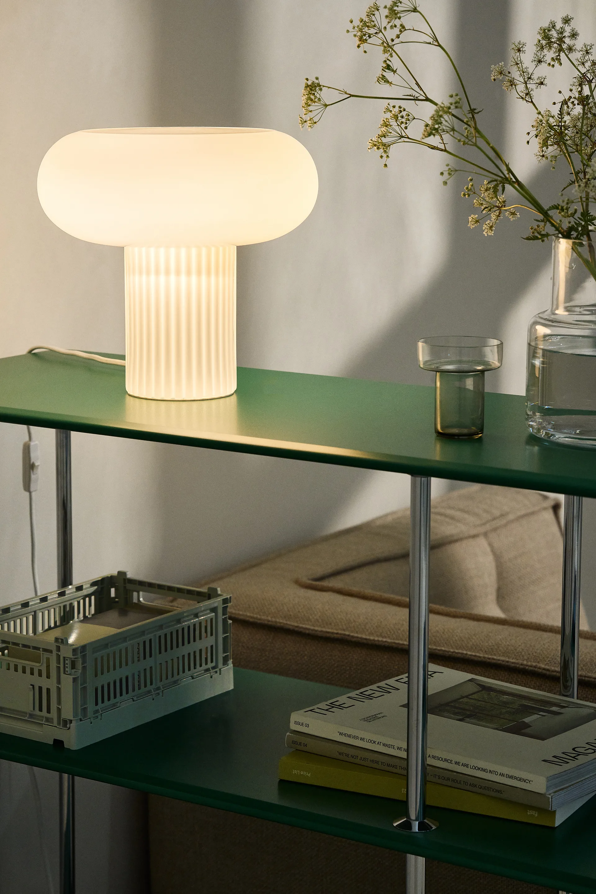 Haven bordslampa 26 cm, Vit Scandi Living