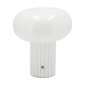 Haven bordslampa portabel 22 cm - Vit - Scandi Living