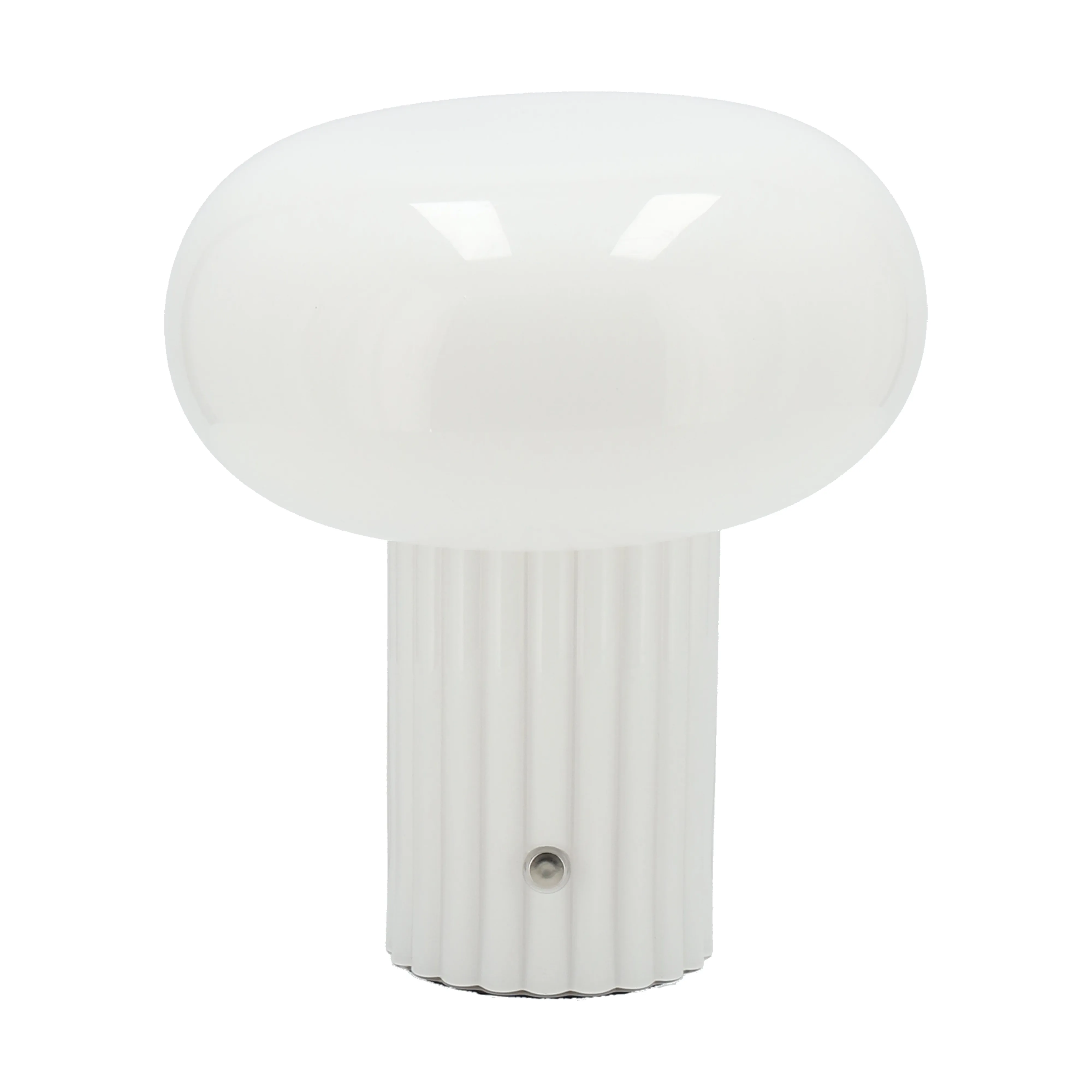 Haven portabel bordslampa 22 cm, Vit