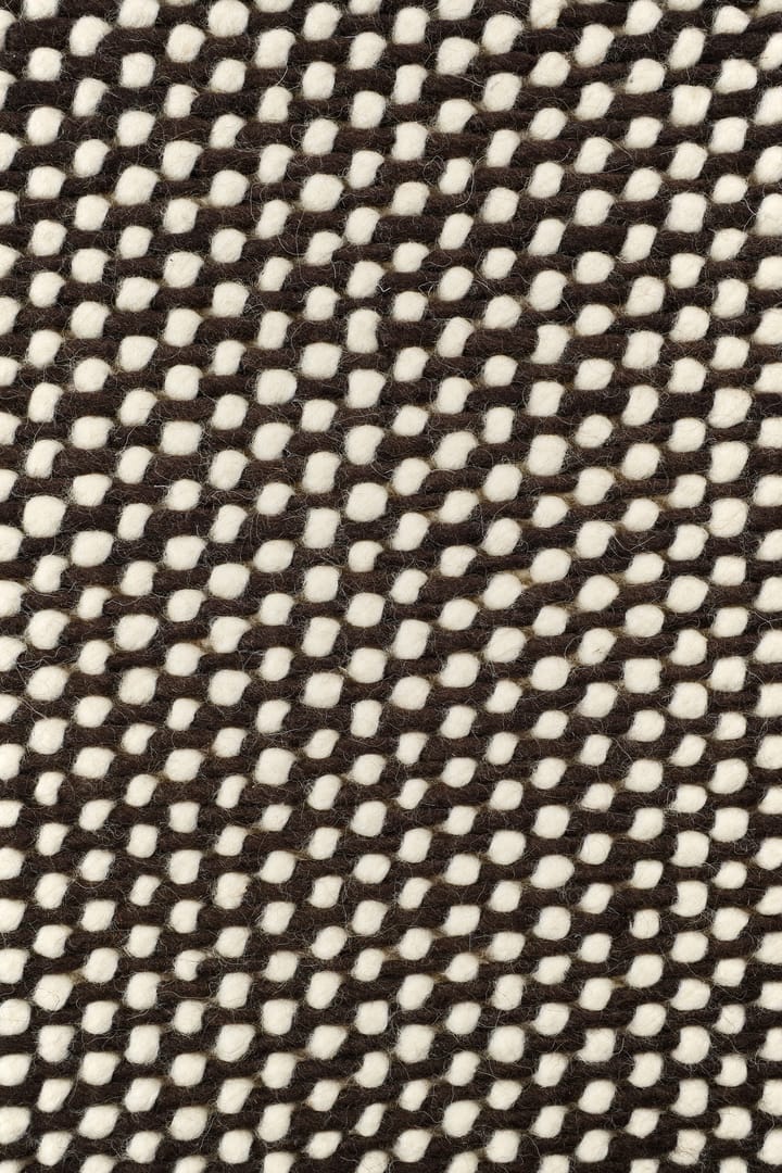 Hill ullmatta vit/brun, 200x300 cm Scandi Living
