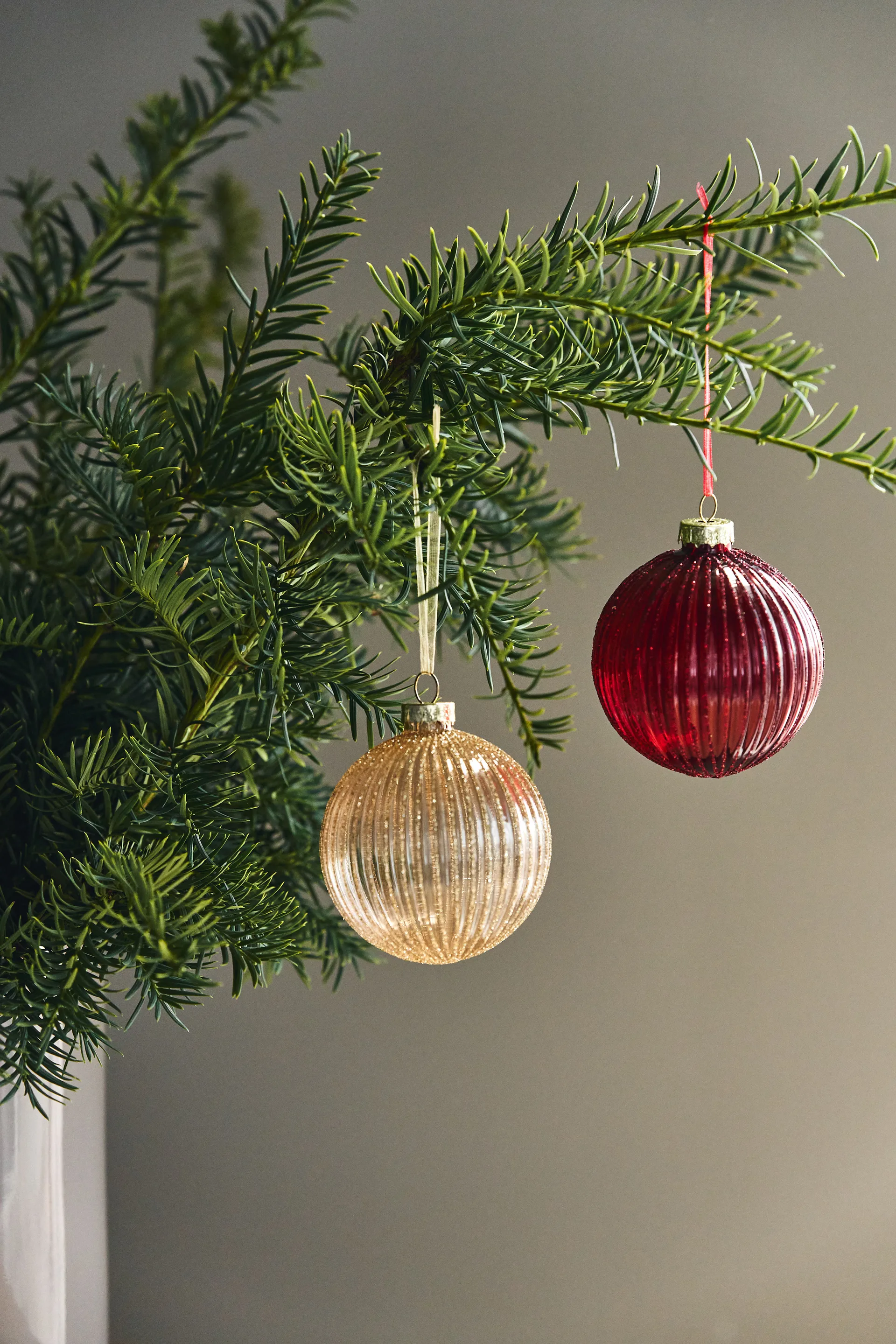 Holiday julgranskula 6-pack, Red Scandi Living
