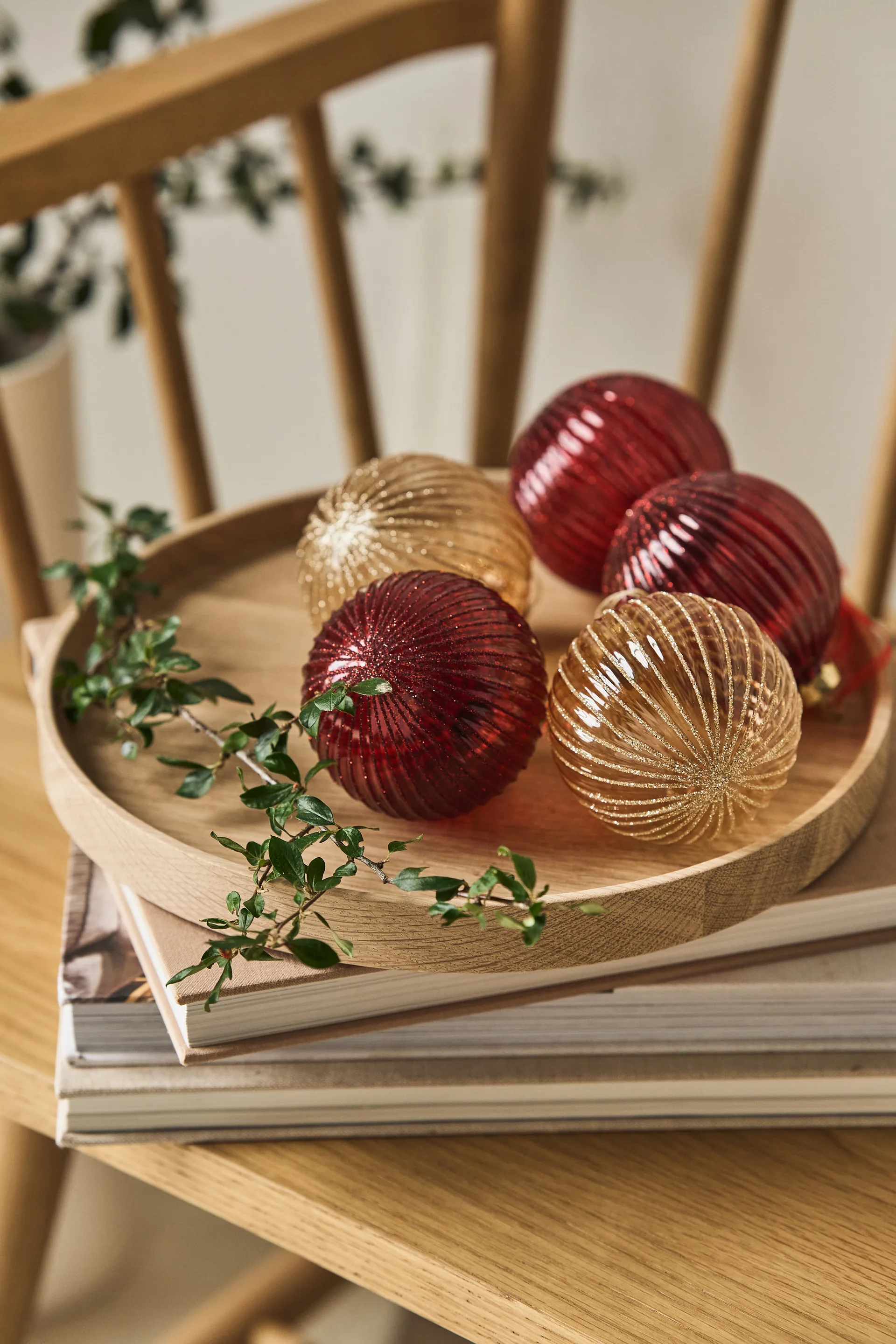 Holiday julgranskula 6-pack, Red Scandi Living