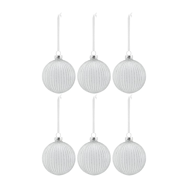 Holiday julgranskula 6-pack - White - Scandi Living