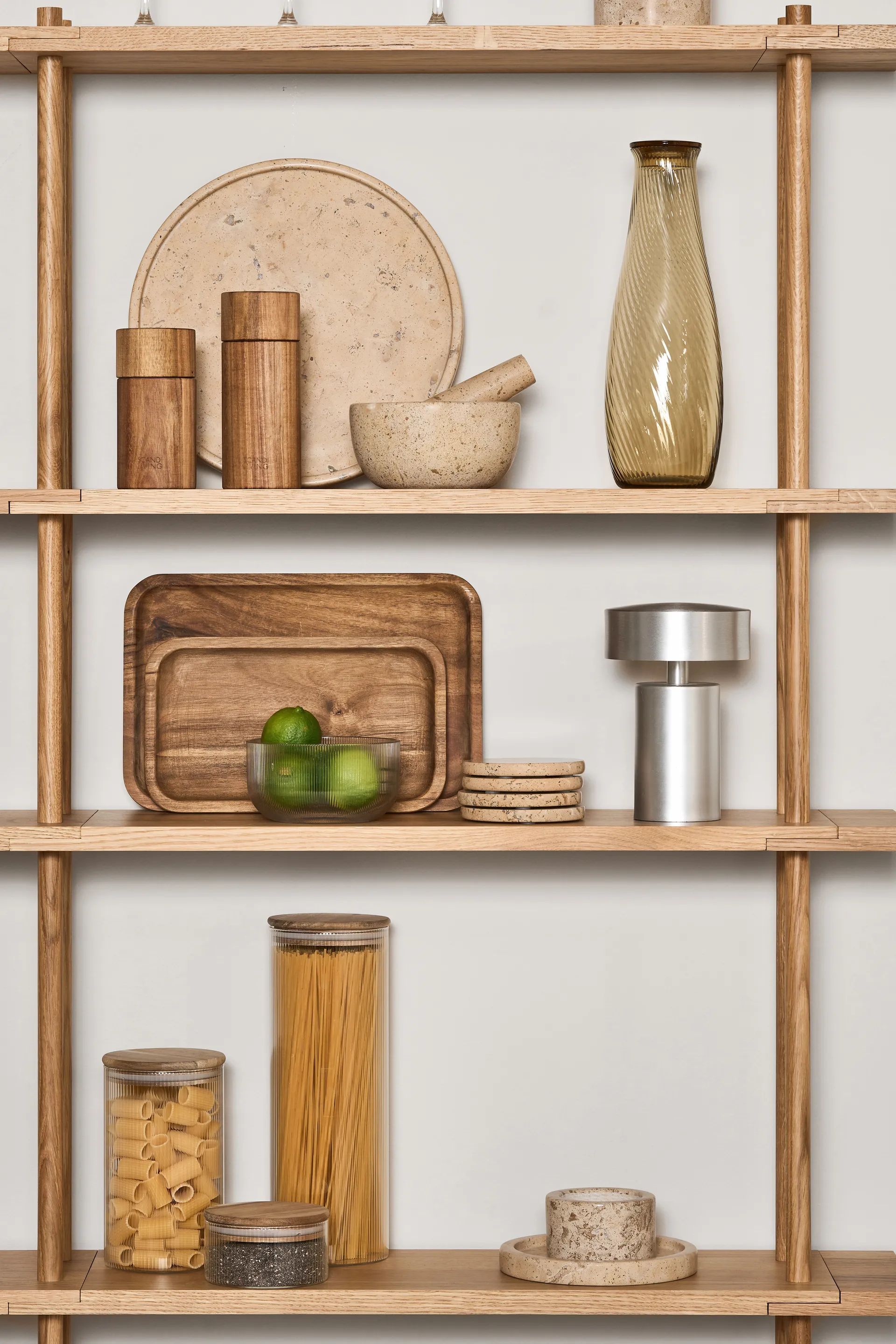 Hollow serveringsbricka, 20x30 cm Scandi Living