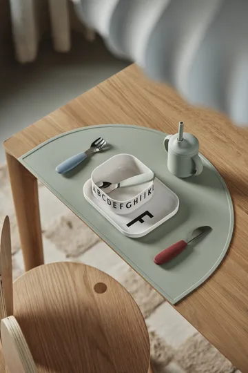 Idun mugg med sugrör silikon 120 ml - Green - Scandi Living