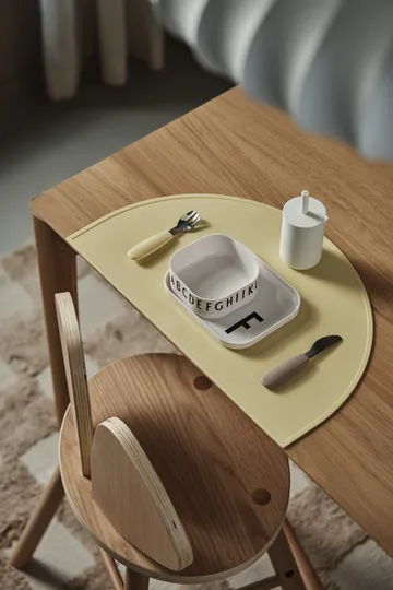 Idun mugg med sugrör silikon 120 ml - Vanilla - Scandi Living