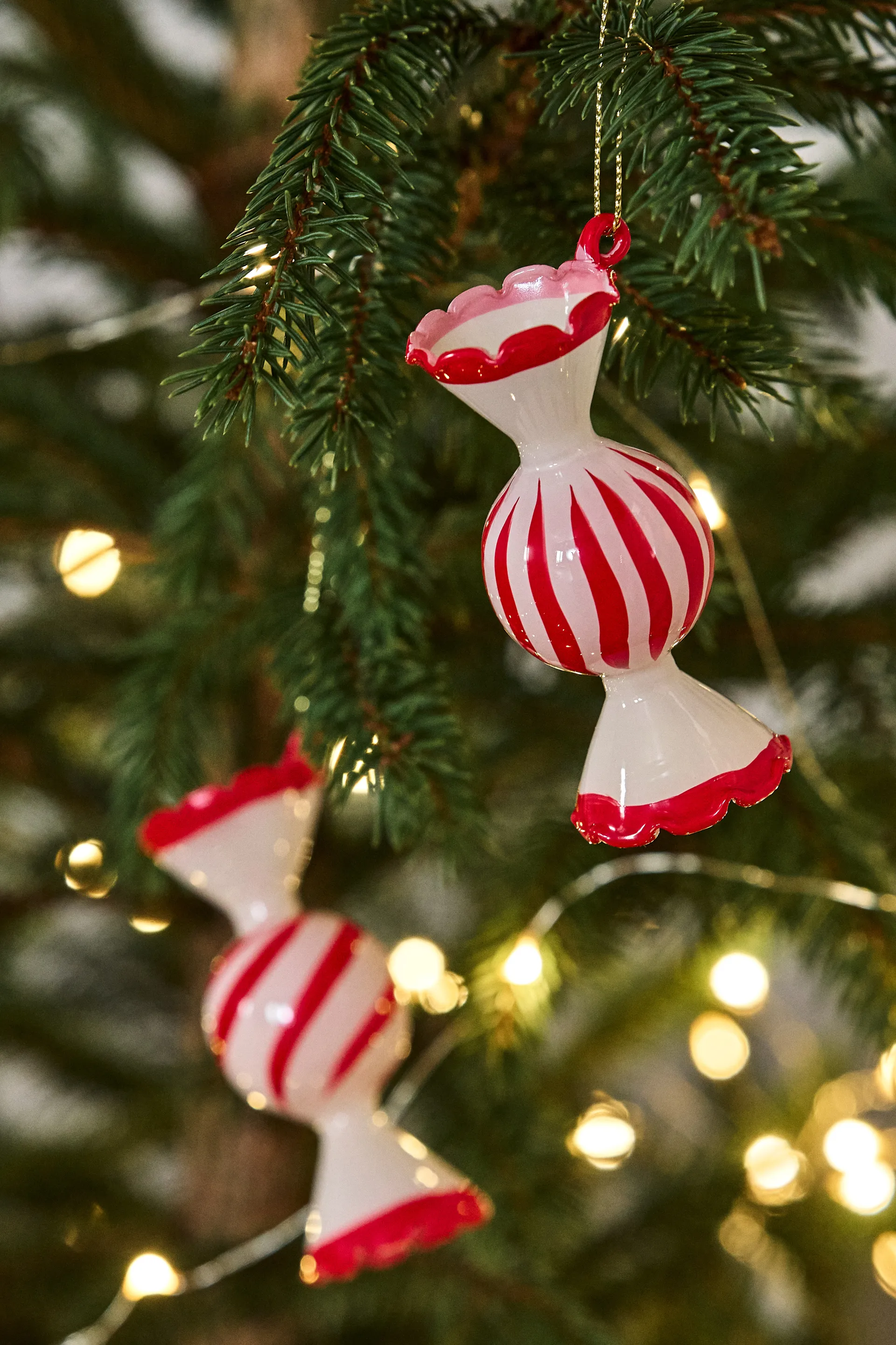 Jolly julgranskula 4-pack, Röd Scandi Living