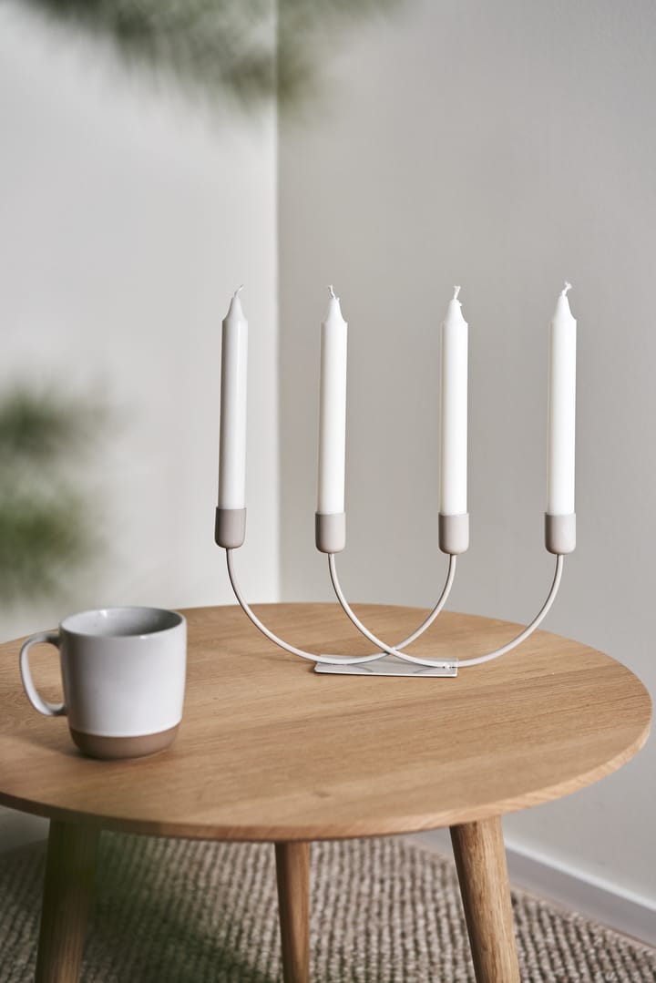 Joy ljusstake, Beige Scandi Living