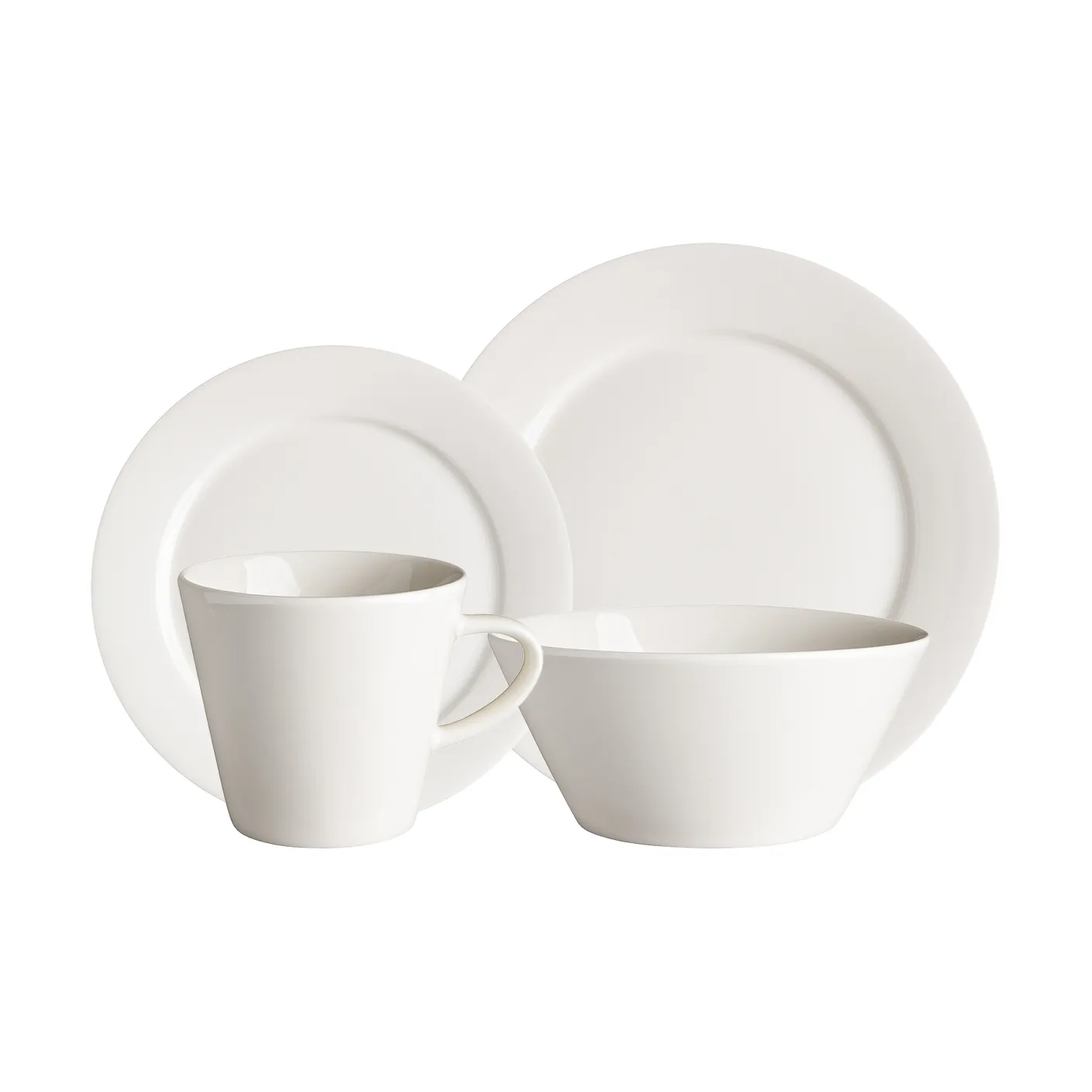 Kalk servisset 16 delar - Vit,  Scandi Living