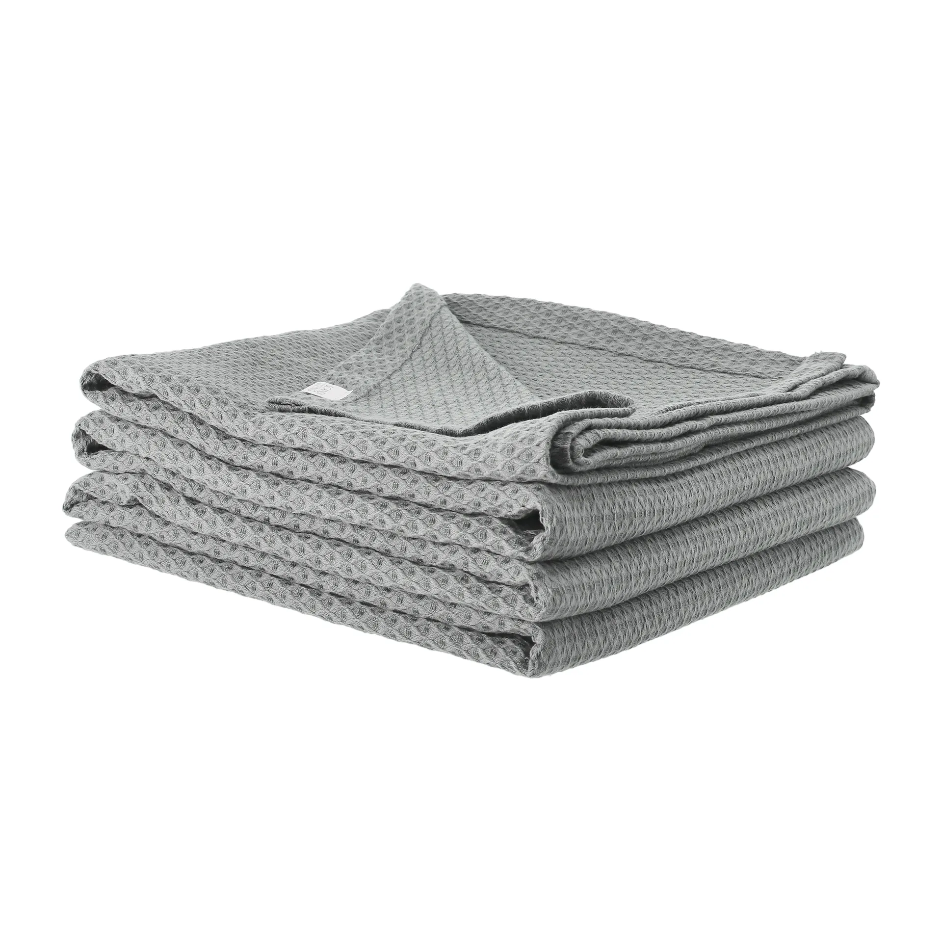 Kimono överkast 260x260 cm, Dusty petrol Scandi Living