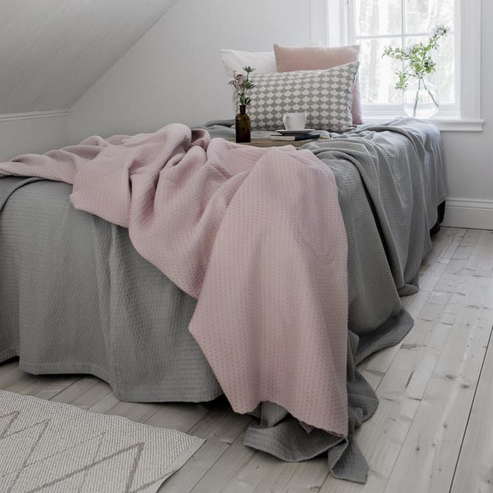 Kimono överkast 260x260 cm, Dusty rose (rosa) Scandi Living