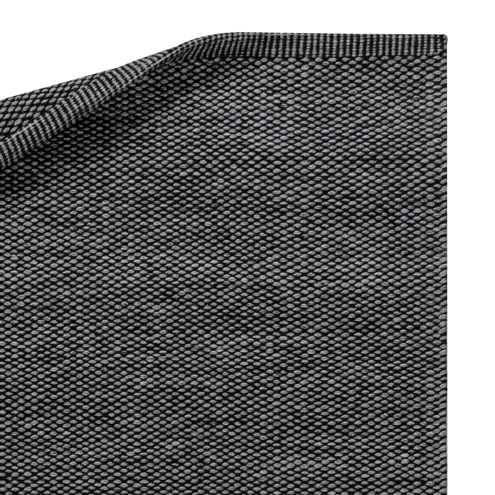 Lea ullmatta svart, 200x300 cm Scandi Living