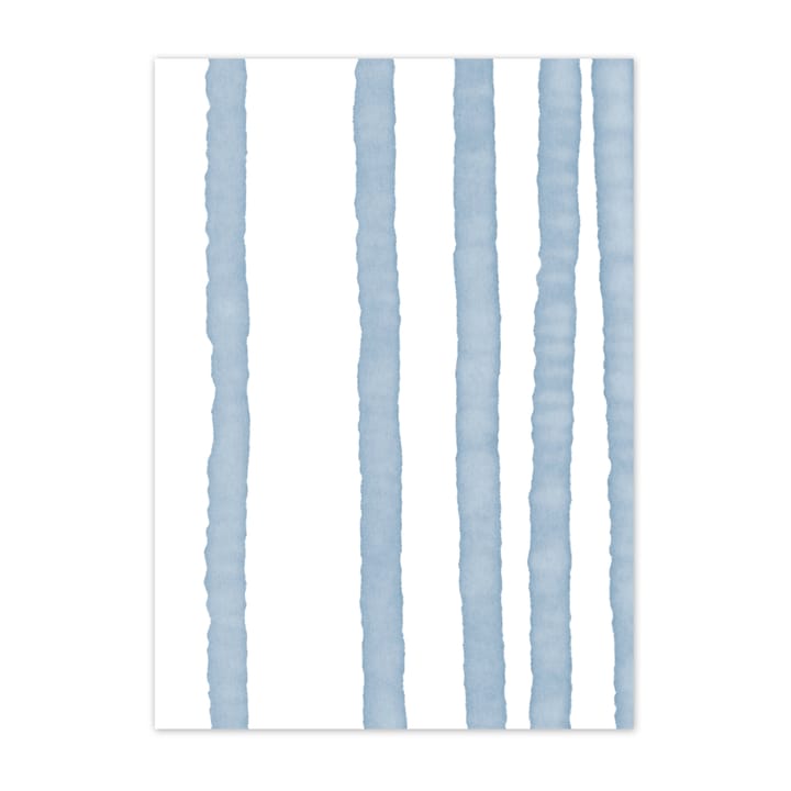 Lineage poster blå - 50x70 cm - Scandi Living