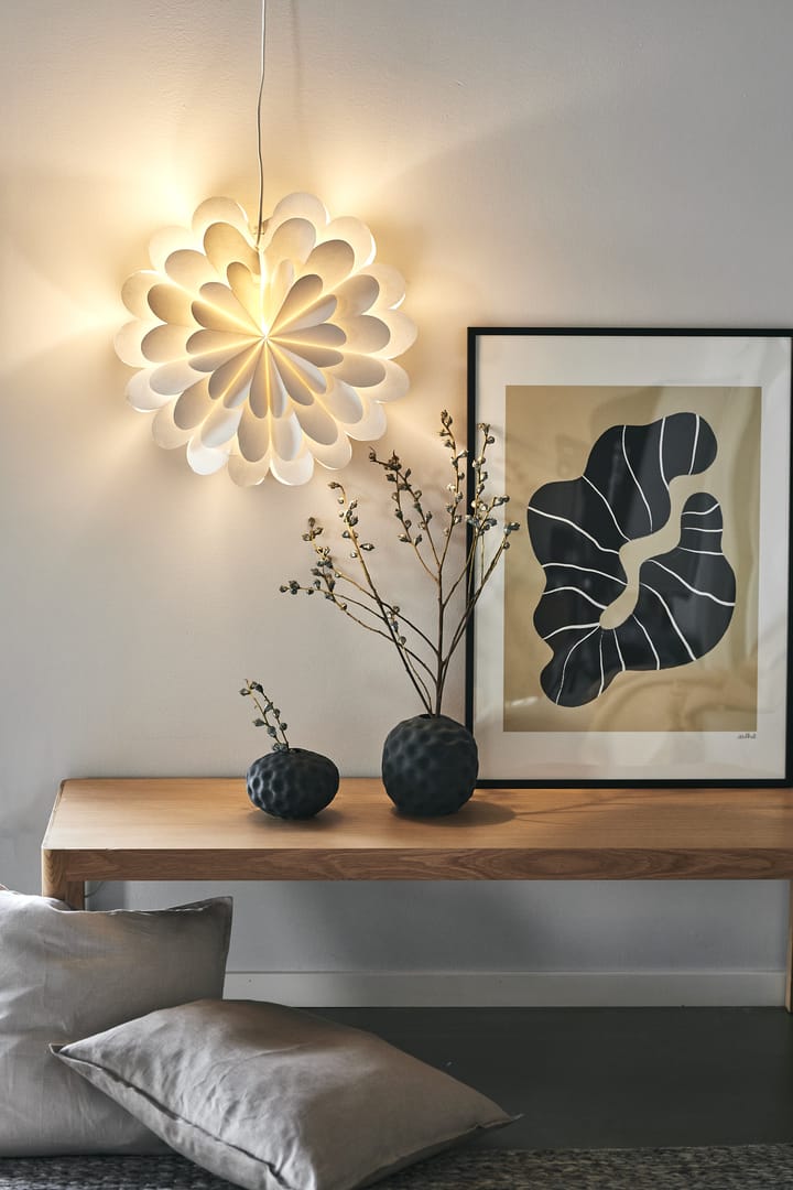 Lucia julstjärna 45 cm, Vit Scandi Living