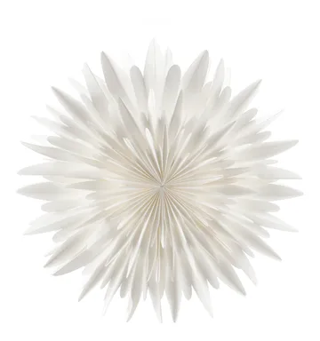 Luna adventsstjärna vit - 80 cm - Scandi Living
