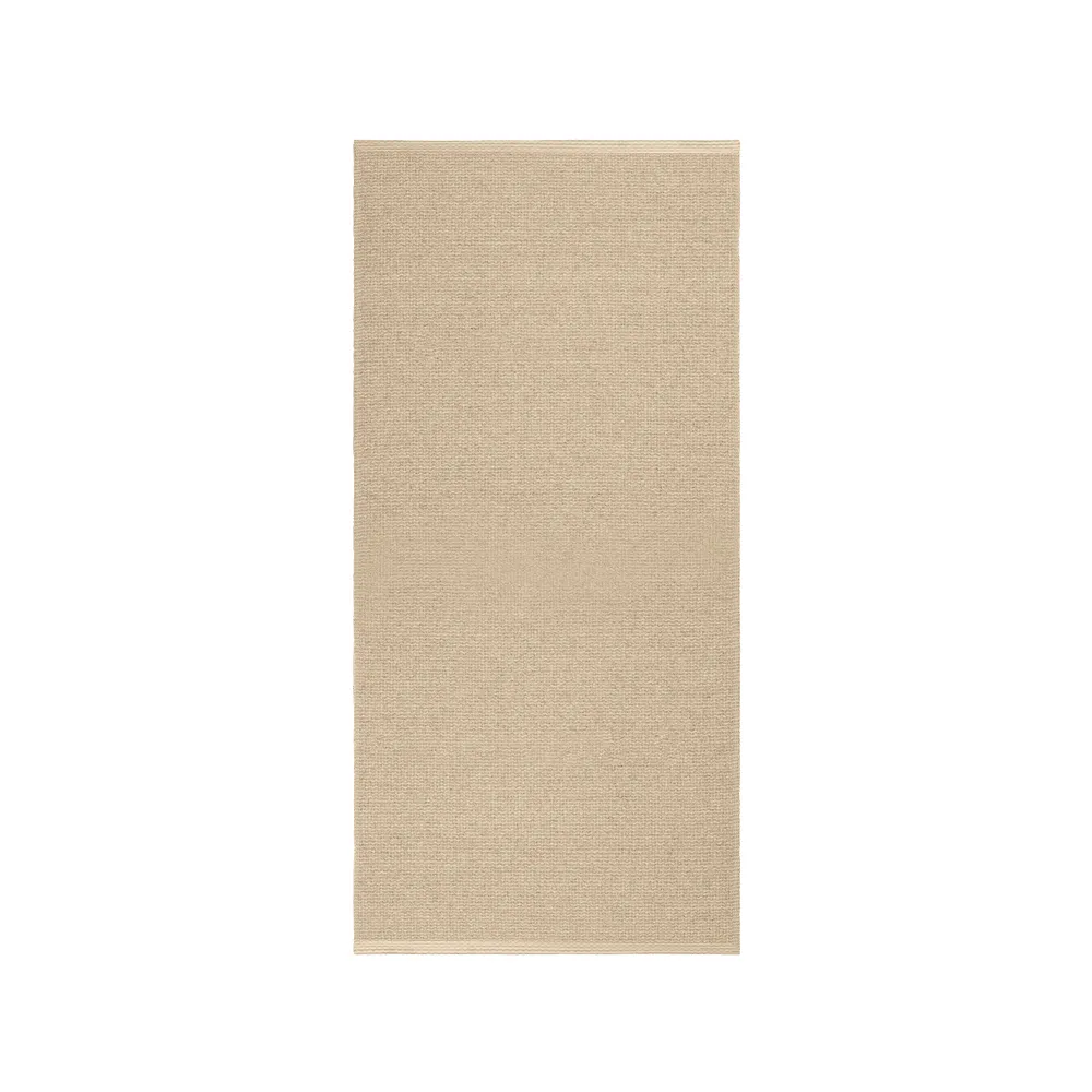 Scandi Living Mellow plastmatta beige 70x200cm