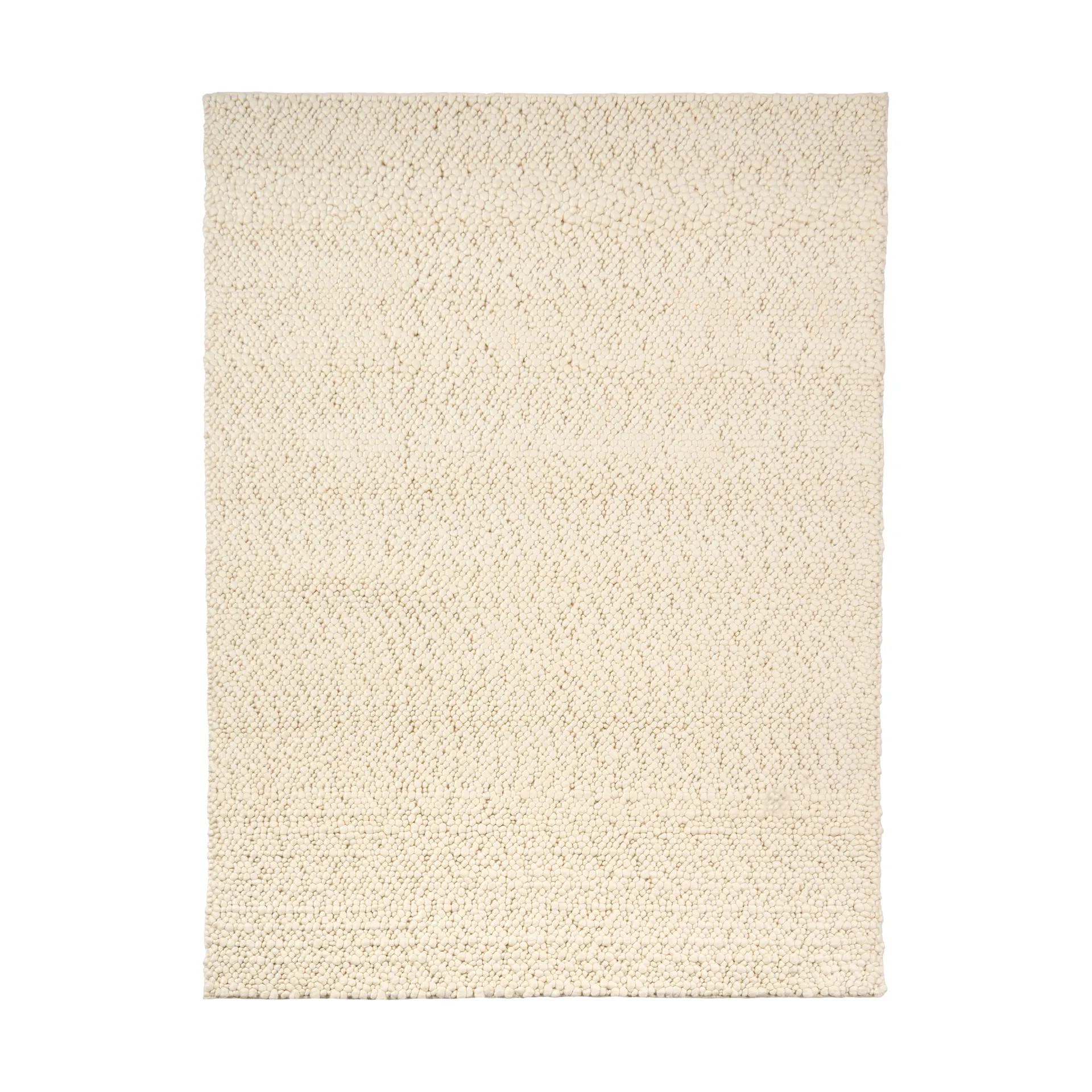 Mire ullmatta naturvit, 200x300 cm Scandi Living