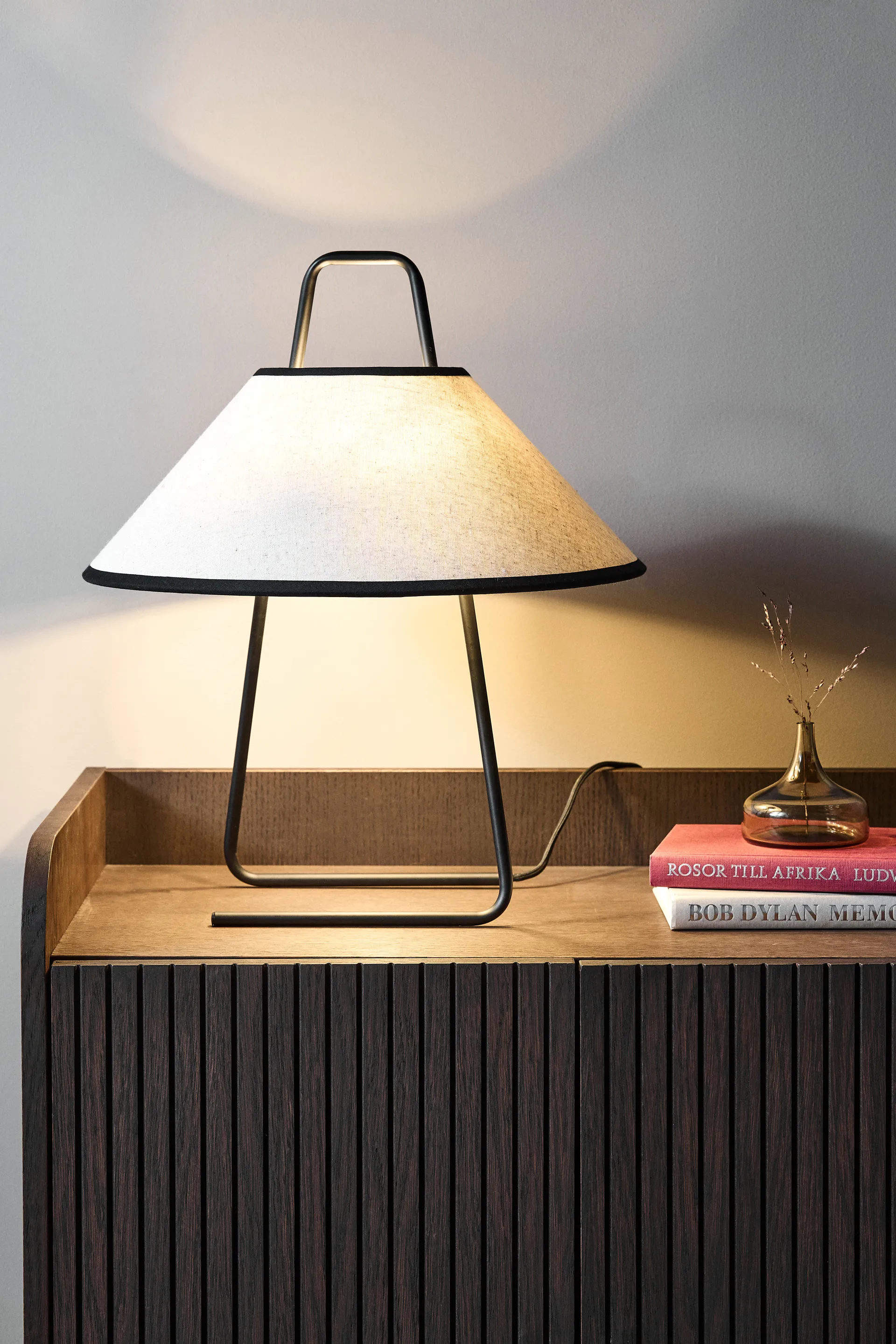 Moss bordslampa 43 cm, Beige Scandi Living