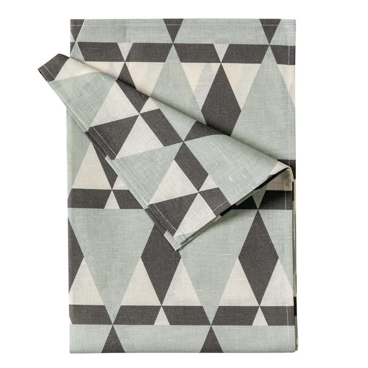 Mountains kökshandduk - dusty mint (grön) - Scandi Living