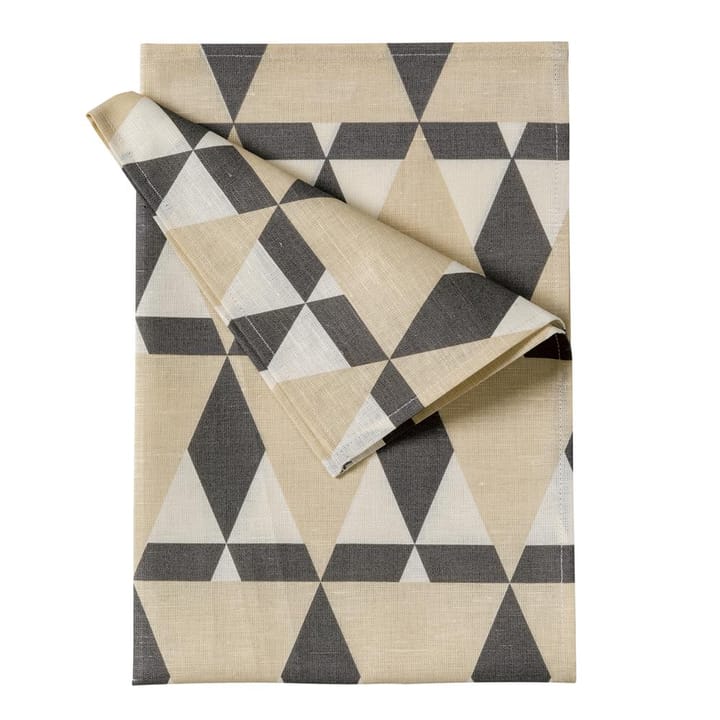 Mountains kökshandduk, macadamia (beige) Scandi Living
