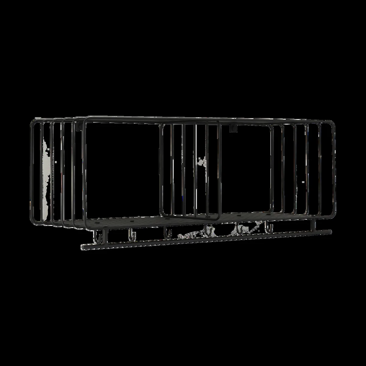 Scandi Living Nod hatthylla 90 cm Black