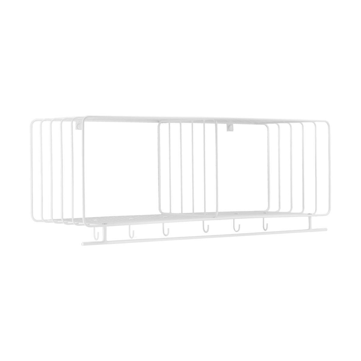Scandi Living Nod hatthylla 90 cm White | Skandinavisk Design | Hatthyllor | Vit
