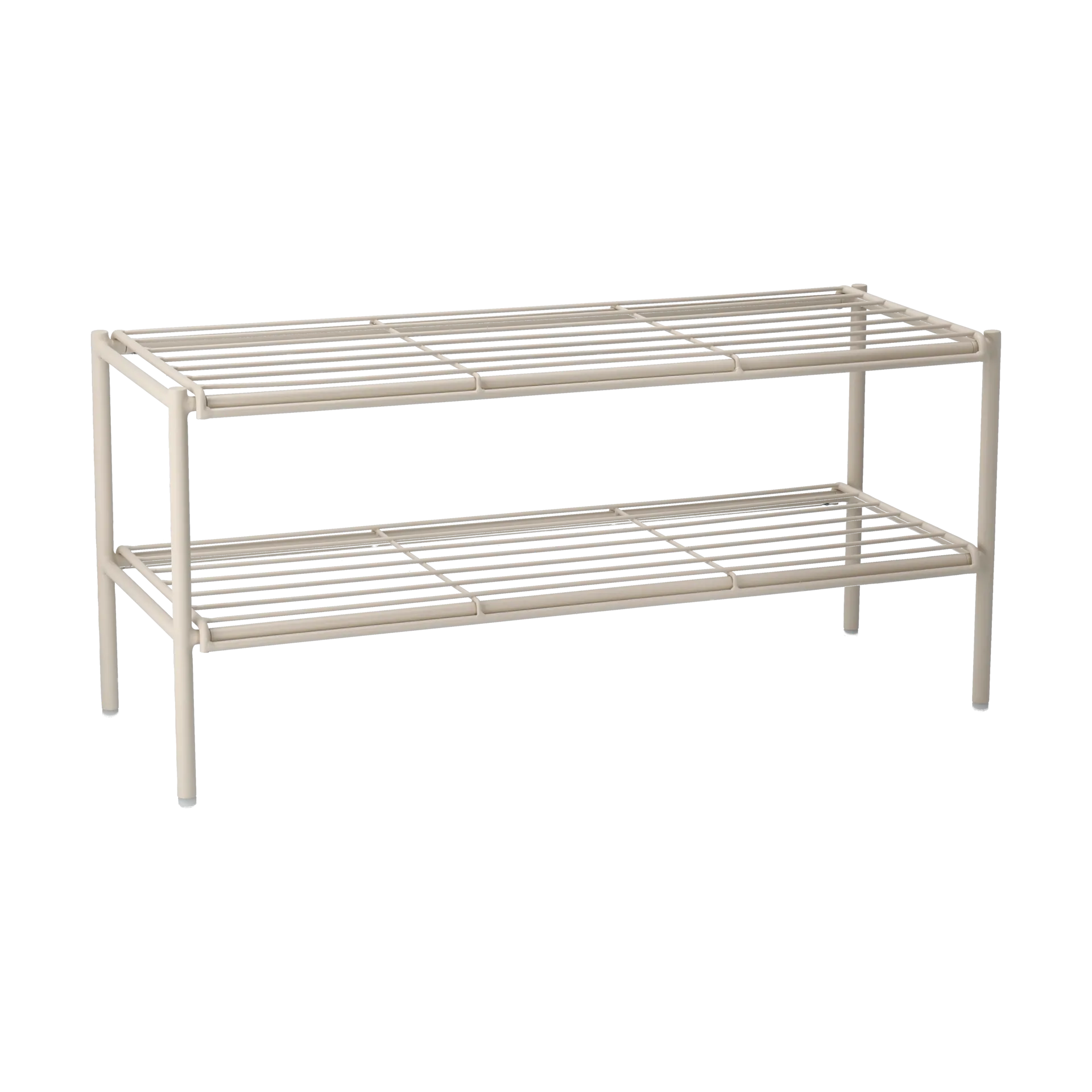 Nod skohylla 80x30x37 cm, Beige Scandi Living